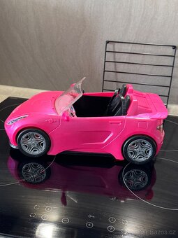 Barbie růžový kabriolet - 4