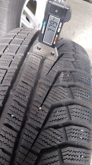 Prodám alu  AUDI, VW, ŠKODA  zimní pneu 225/55/17 - 4