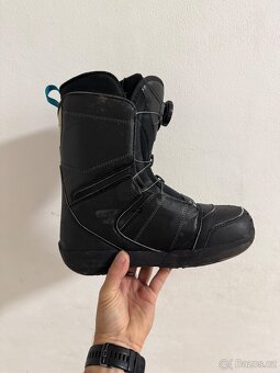 Boty na snowboard BOA vel. 38 (24 cm) - 4