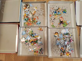 4x pohádkové puzzle z bonboniérek Pomorzanka - 4