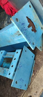 Železné sloupy 3m, Kotvy na pergoly - 4