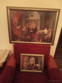 Obrazy Puzzle a šály na stůl - 4