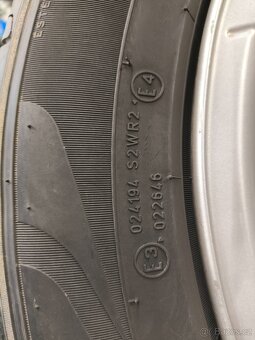 Sada kol z BMW X3 e83, 8Jx17 ET46, pneu 235/55 r17 - 4