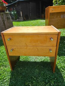 zrcadlo, toaletka, noční stolek - 1973-1974 - 4