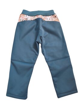 Dětské softshellové kalhoty zvířátka vel.98 - 4