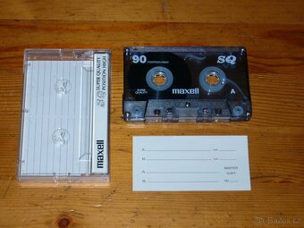 5x Kazety MAXELL SQ (Type II) 1x nahrané, super stav. - 4