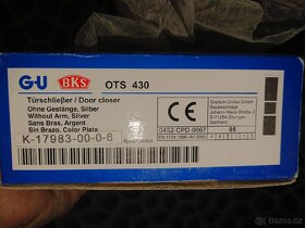 Samozavírač BKS OTS 430, rameno s aretací - 4