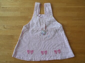 Dívčí šaty vel.92,98,104,110 - 4