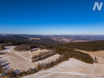 Prodej stavebního pozemku pod Boubínem, 7.713 m2, Veselka - 4