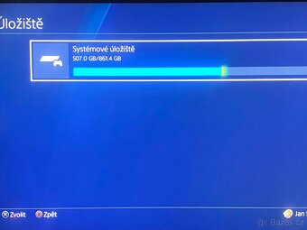 Playstation 4 Pro 1TB + 2 ovladače + 3 hry. - 4