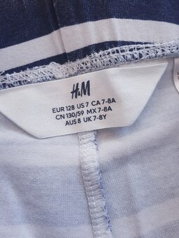 ŠORTKY • KRÁTKÉ LEGÍNY • KRAŤASY • H&M vel. 128 - 4