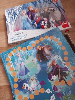 Hra Člověče nezlob se a Magický les FROZEN - 4