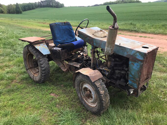 Malotraktor domácí výroby - 4