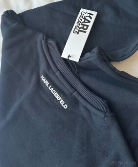 Karl Lagerfeld woman dark blue sweatshirt - 4