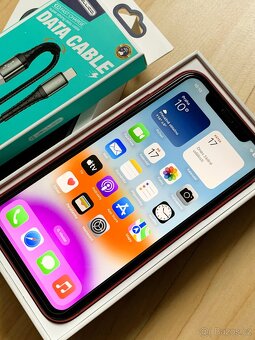 JAK NOVÝ - Apple Iphone 11 128GB RED -- KRÁSNÝ STAV -- - 4
