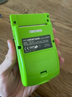Nintendo GameBoy Color Zelená + GBxCart RW 1.4b flashGBX - 4