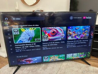 4K Sharp TV 139cm,harman/kardon - 4