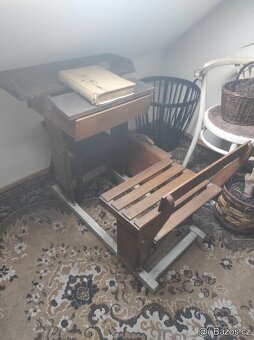 Stará školní lavička - 4