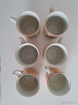 Sada porcelánových hrnků A. L. Salač (6 ks) - 4