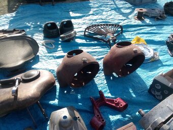 Jawa 350 perak,origo překryt karburace .tachometr 8000kč - 4