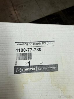 Snížené pružiny Eibach na MX-5 ND - 4