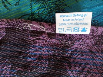 Nosící šátek ring sling M, duhový - 4