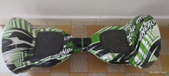 Hoverboard EcoWheel 10" Offroad - green grafitty - 4