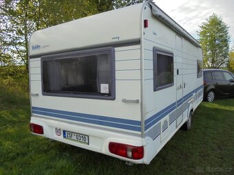 Obytný přívěs Hobby exclusive 540, provoz 2004,nová STK - 4