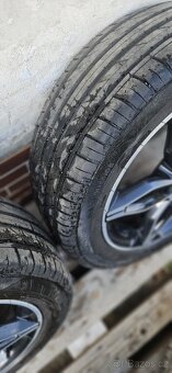 Alu kola r17 5x108 ford Toureo, connect, nové letní 205/55 - 4