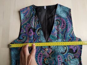 Chlapecká společenská vesta vel 140 - 4