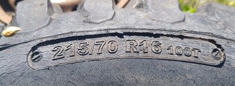 offroad MT kola 5x112 215/70 R16 100T, celek jen 8tis kč - 4