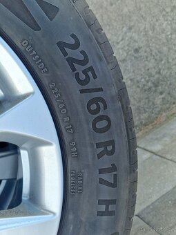 225/60/17 Originál ALU kola Hyundai ix35 5x114,3 - 4