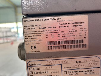 Kompresor Ceccato CSB 40/10 2009 - 4