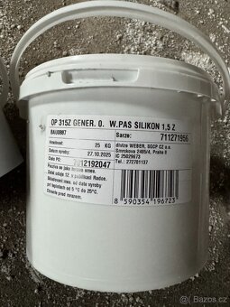 Fasádní vzorky Baumit a Weber - 4