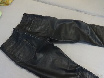 kožené kalhoty NAZRAN - 4