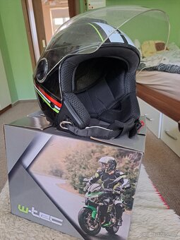 Otevřená moto přilba - 4