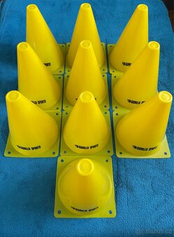 Gorilla sports kužely 17cm, 10ks - 4