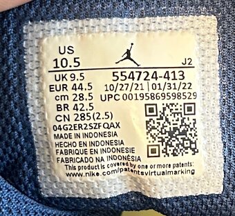 Jordan 1 mid, vel. 44,5 - 4