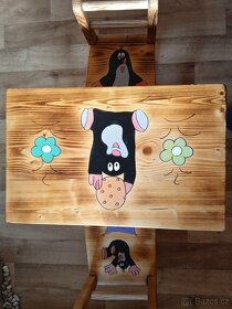 Stůl + 2 židle Krteček - 4