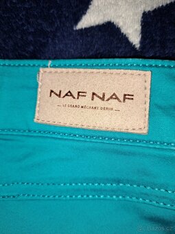 Dámské skinny džíny tyrkysové vel. 34 NAF NAF - 4