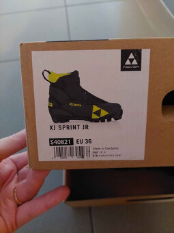 Dětské boty na běžky Fisher XJ Sprint vel. 36 - 4