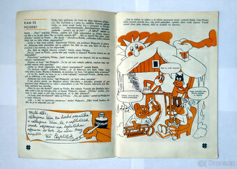 Čtyřlístek č.12 - Prázdniny na sněhu - Original 1970 - 4