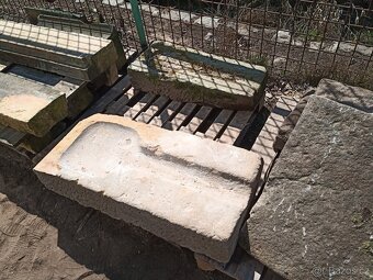 Pískovce Štuky - parapety, prahy, komín průlez, kolo - 4