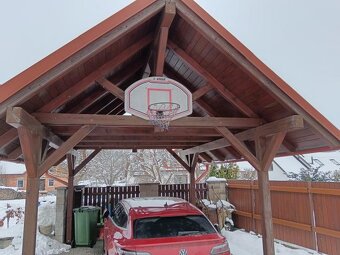 Prodám garáž- dřevěné stání na auto - 4