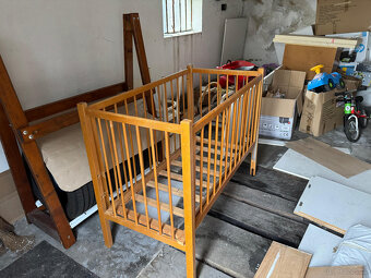 Dřevěná postýlka - 4