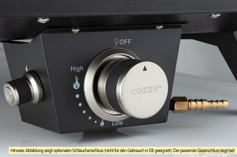 5x COZZE Plynová pec na Pizzu 34 cm (13") - 4
