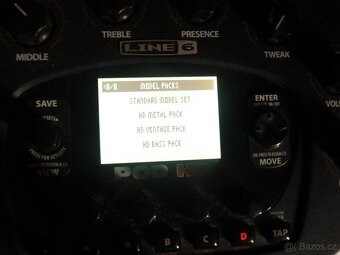PRODÁM multiefekt LINE6 POD HD - černá LEDVINA - 4