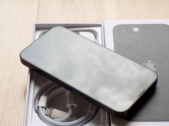 APPLE iPhone 13 mini 128GB Black - ZÁRUKA - PĚKNÝ STAV - 4