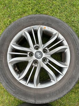 225/60 R17 original ALU kola Hyundai - 4
