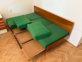 Retro rozkládací pohovka - 4